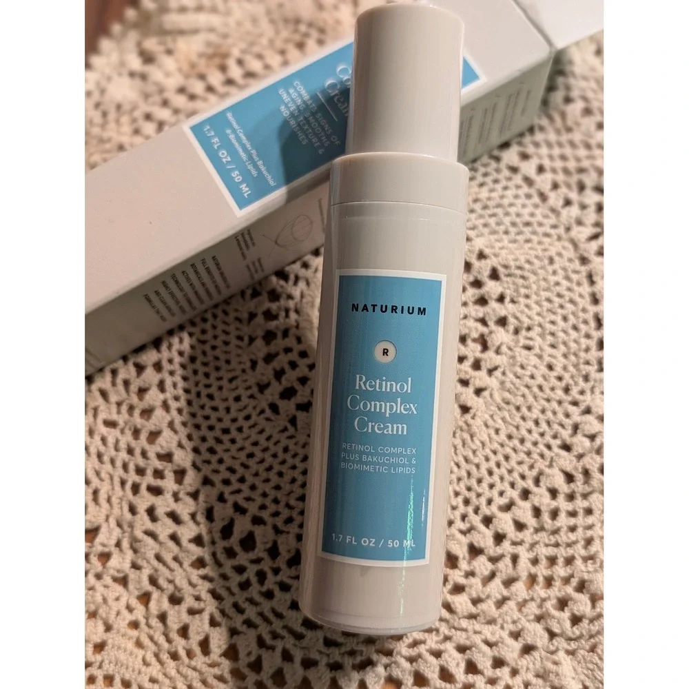 NIB Naturium Retinol Complex Cream 2.5% Bakuchiol Lipids Face Moisturizer 1.7oz